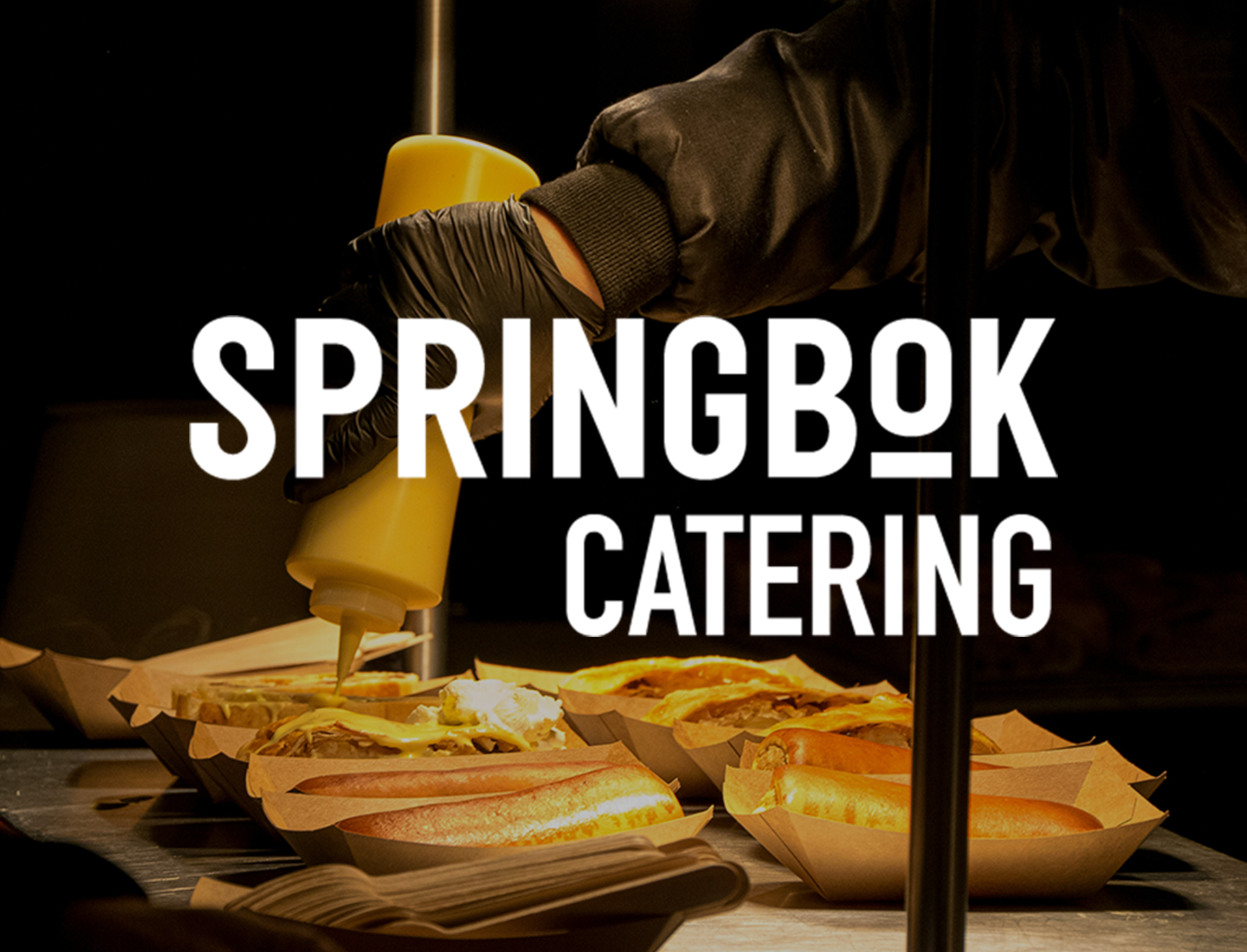 Food and beverage marketing for Springbok Catering